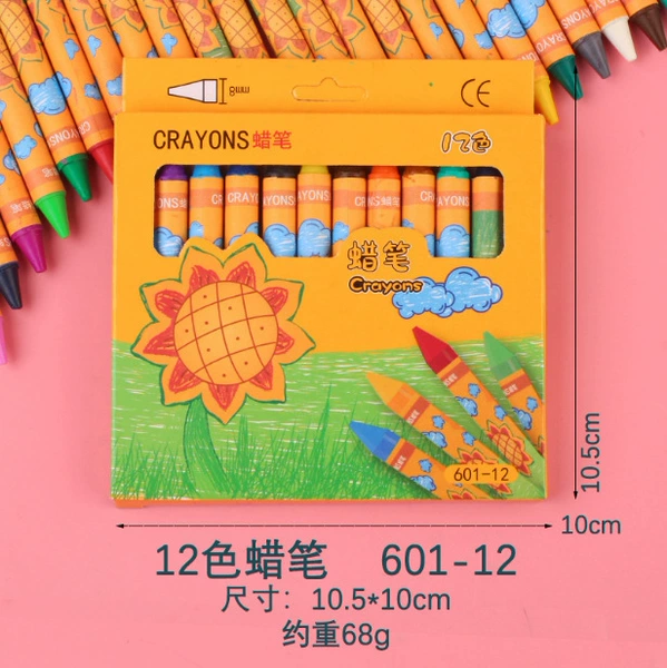 Children's crayons, 12 colors