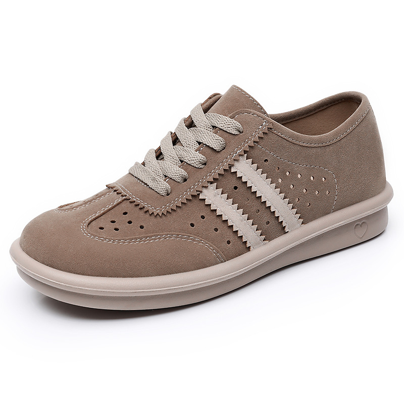 Forrest Gump zapatos de verano para mujer nuevo estilo retro zapatos de entrenamiento alemán zapatos casuales con cordones zapatos de deporte de mujer de tendencia transpirables de suela suave