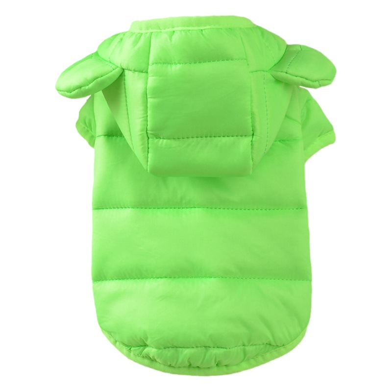 Ropa para mascotas transfronteriza AliExpress Amazon perro pan abrigo abajo Chaqueta de algodón acolchado perro pequeño ropa de peluche