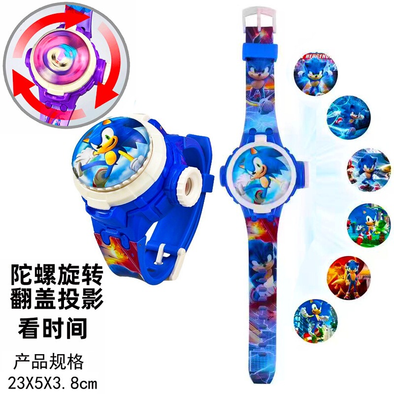 批发三丽鸥库洛米投影手表玉桂狗凯蒂猫kt美乐蒂投影仪手表玩具表|undefined