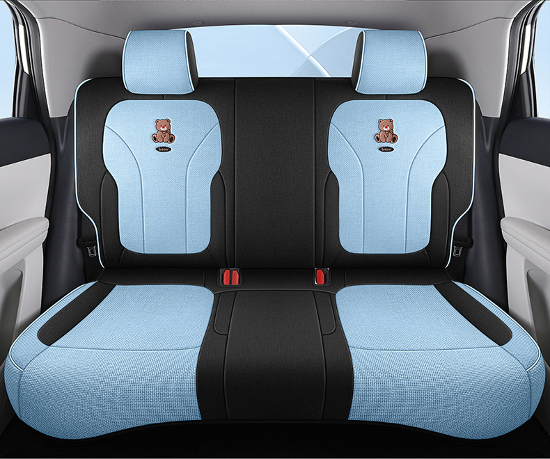 Geely Star Wish Seat Cover Special Full Surrounding Linen Breathable Cushion Seat Cover Car Interior Four Seasons Decoration Car Supplies
