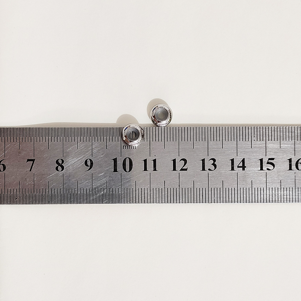 8×4×2.5mm 스틸 컬러 포지셔닝 비즈