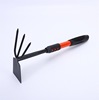 Cross -border gardening four -piece plastic grip rake tip pine outdoor small tools home plant flowers, grass pine iron 锹