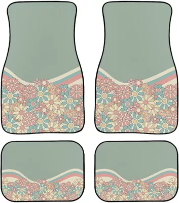 Avtomobil döşəmə paspasları, Anti-Slip - car-floor-mats-16-3344cm-two-piece-set