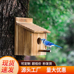 現物クロスボーダー木製鳥かご鳥巣家鳥の巣装飾品ペット用品木製繁殖箱