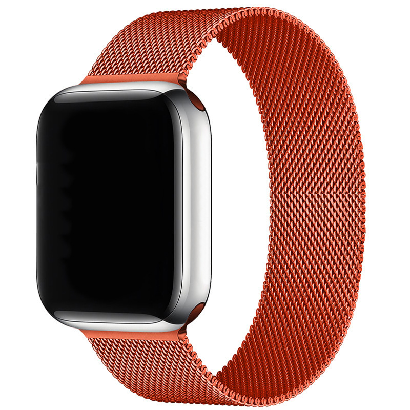 Aplicable Ultra2 Apple Apple Watch Milannis pulsera de acero inoxidable hebilla de absorción s10 pulsera