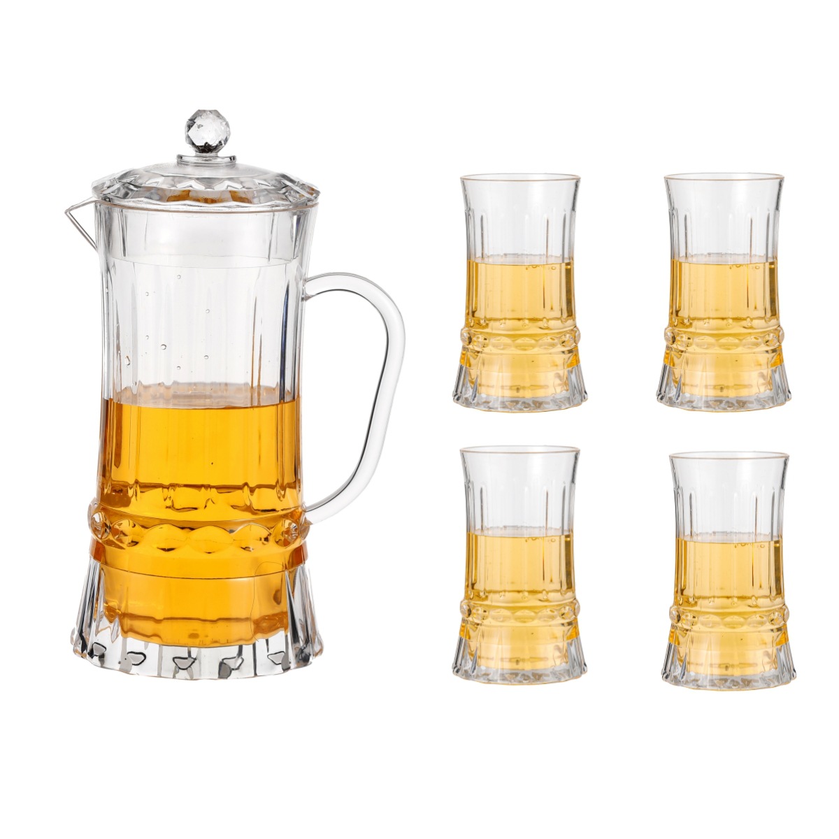 주전자 1개 + 물컵 4개(주전자 1개 + 물컵 4개) 5106H4-PS