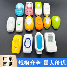 床头开关白色翘板船型手捏台灯按钮开关双孔小型接线床头开关家用