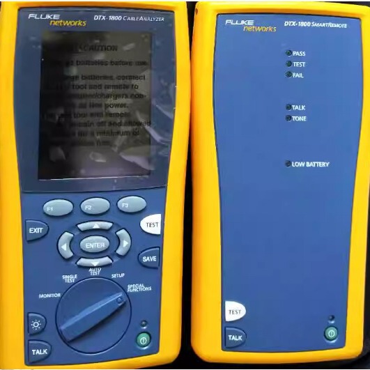 Renting/recycling U.S. FLUKE Fluke DTX-1800 six types of network cable tester analyzer