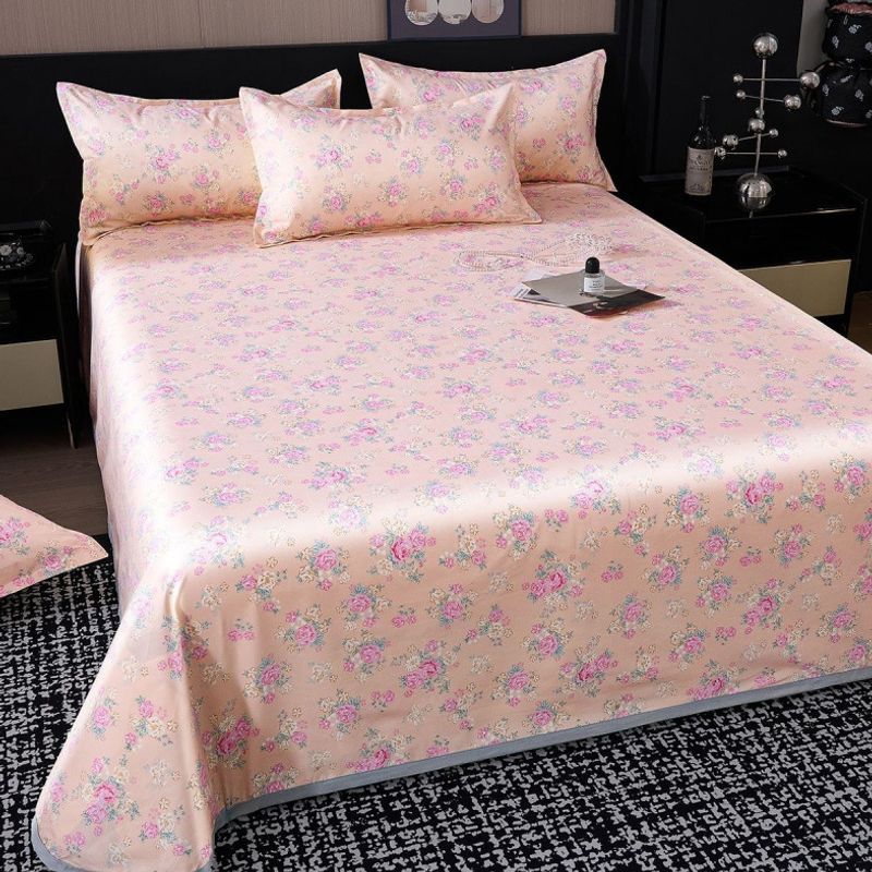 Estera de hielo estera de tres piezas set de estera de verano sábanas caseras dobles una sola pieza lavadora plegable estera de aire acondicionado suave