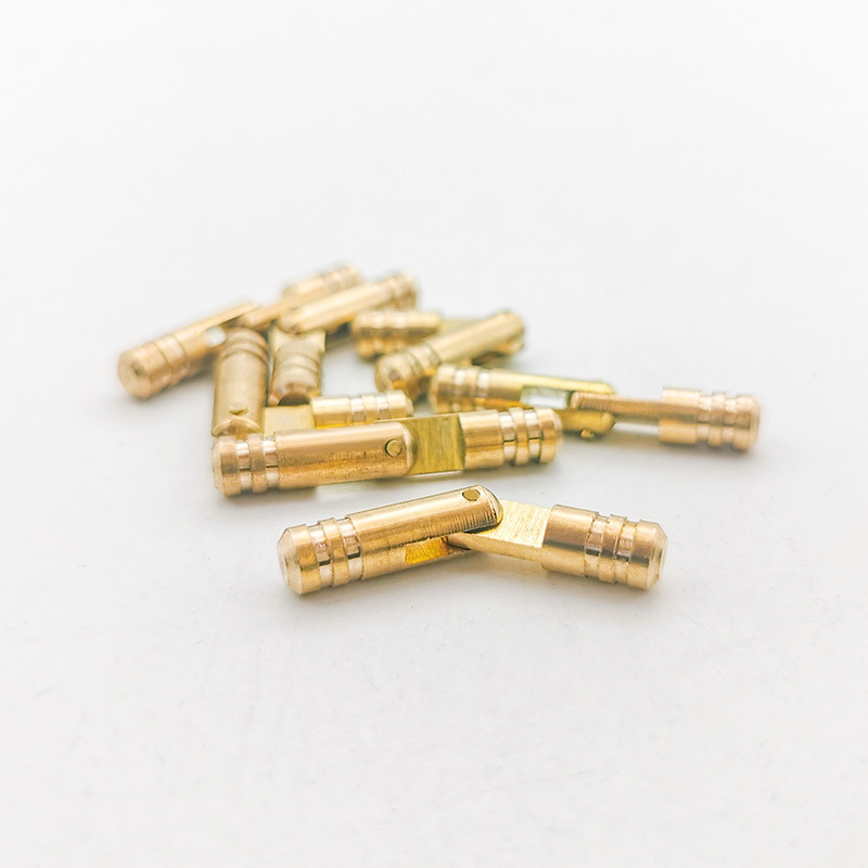 卸売りの規格はそろっています。黄銅の円柱の暗いページの礼箱の木の箱の金属は純銅の1字のヒンジの4mm5mmを支えます。|undefined