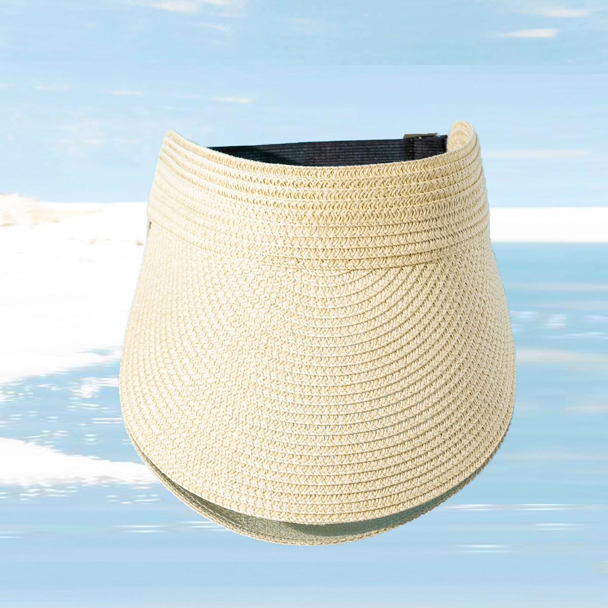 Women's Basic Geometric Solid Color Straw hat Reissue display picture 4