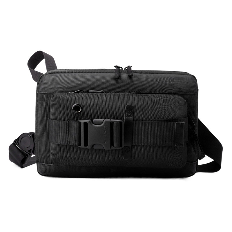 WEPOWER nueva bolsa de mensajero funcional multi-funcional multiusos Hombres bolsa de pecho deportes marca de moda hombro crossbody bolsa de pecho