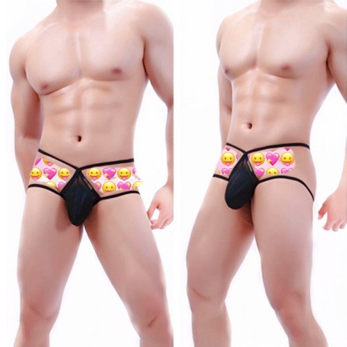 Men's underwear new women's couple pump sexy transparent T-shaped underwear European and American foreign trade supply t underwear for men