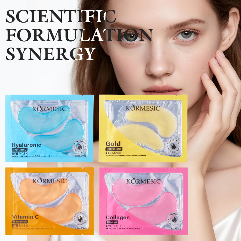 Kormesic Vitamin C Brightening Eye Mask Eye Mask Eye Hydration Care Cross-Border Eye Mask Wholesale