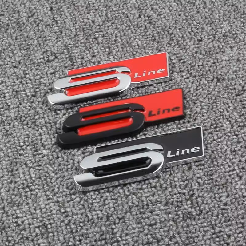 SLINE ラベルは、アウディ フォルクスワーゲン スポーツカー ラベル、車の装飾ラベル、外国貿易輸出車ラベルに適しています。|undefined