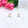 Acrylic fashionable earrings