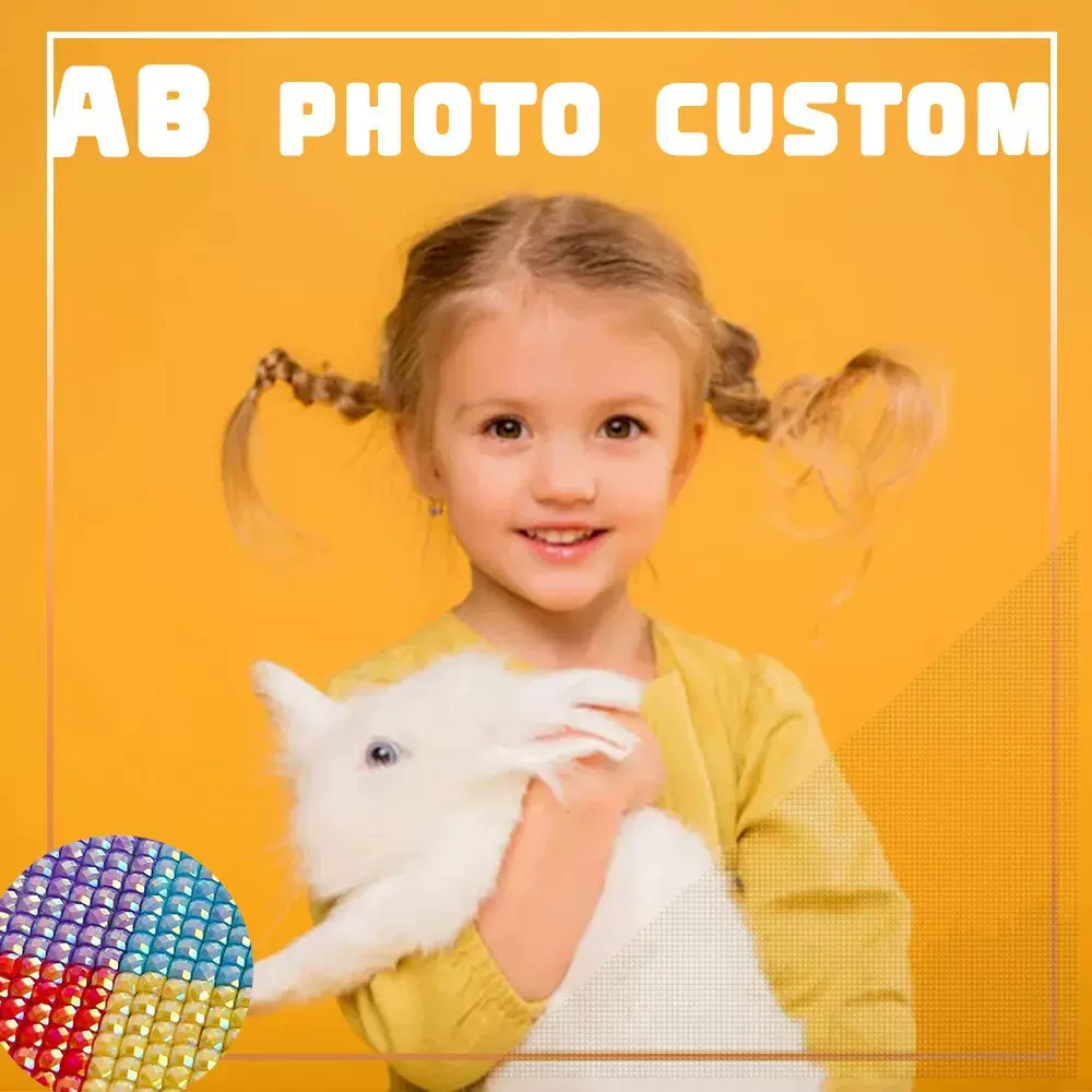 树脂方钻水晶仙尘AB彩神秘全满钻石画工厂跨境电商一件代发