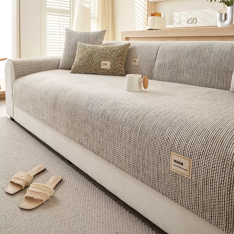 沙发垫四季通用雪尼尔防滑皮沙发坐垫子套罩靠背盖巾跨境批发