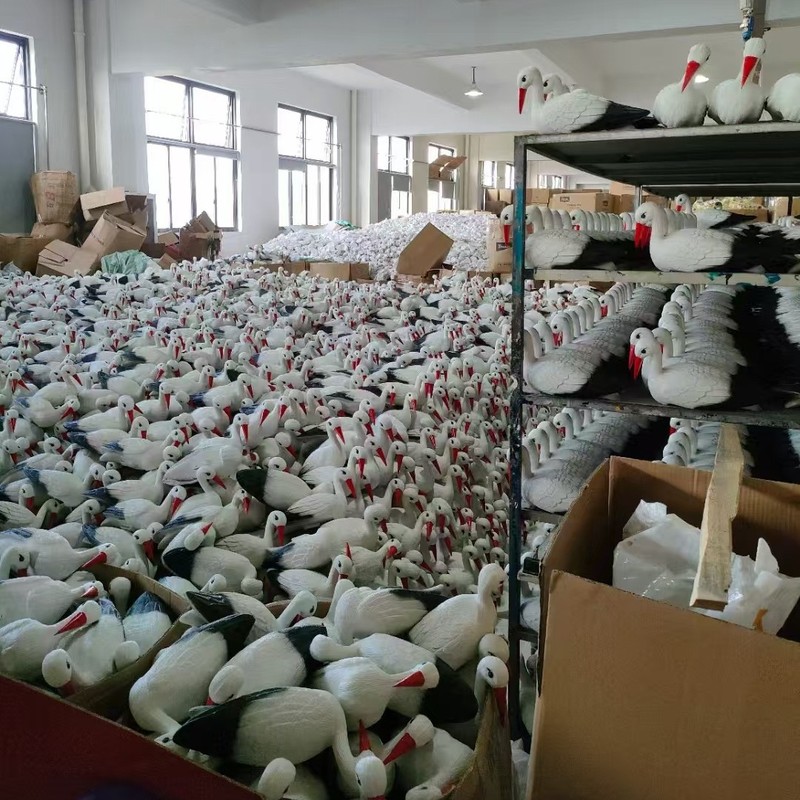 人気の風景クロスボーダーシミュレーション動物屋外プラスチック白鶴中庭装飾池造園工芸品装飾品|undefined