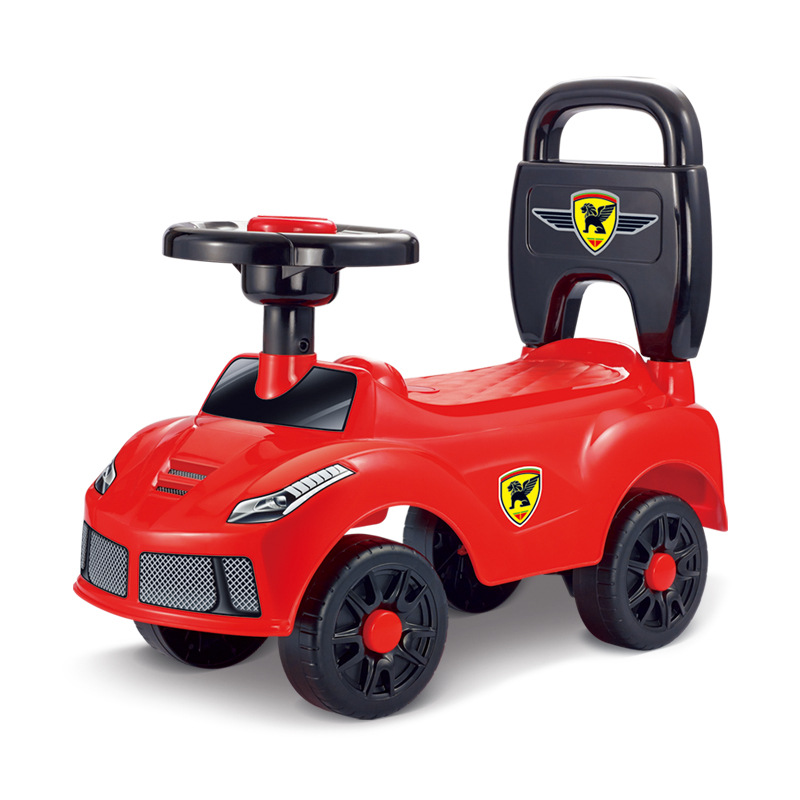 음악이없는 등받이가있는 빨간색 3392-2