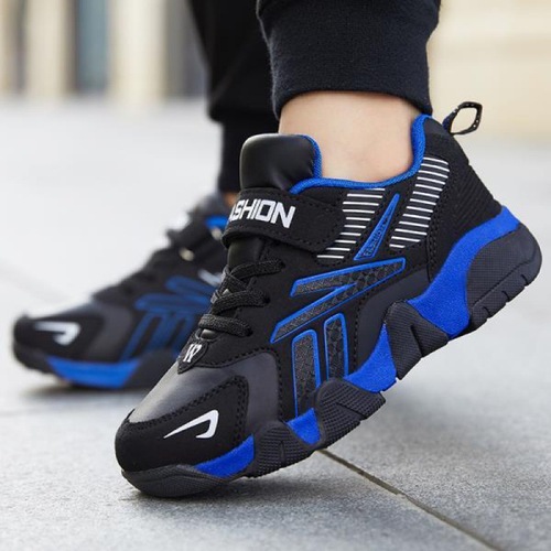 Boys' shoes for 4-15 years old, suitable for spring and autumn/winter, waterproof, large children's sports shoes for boys, student children's shoes, running shoes for boys