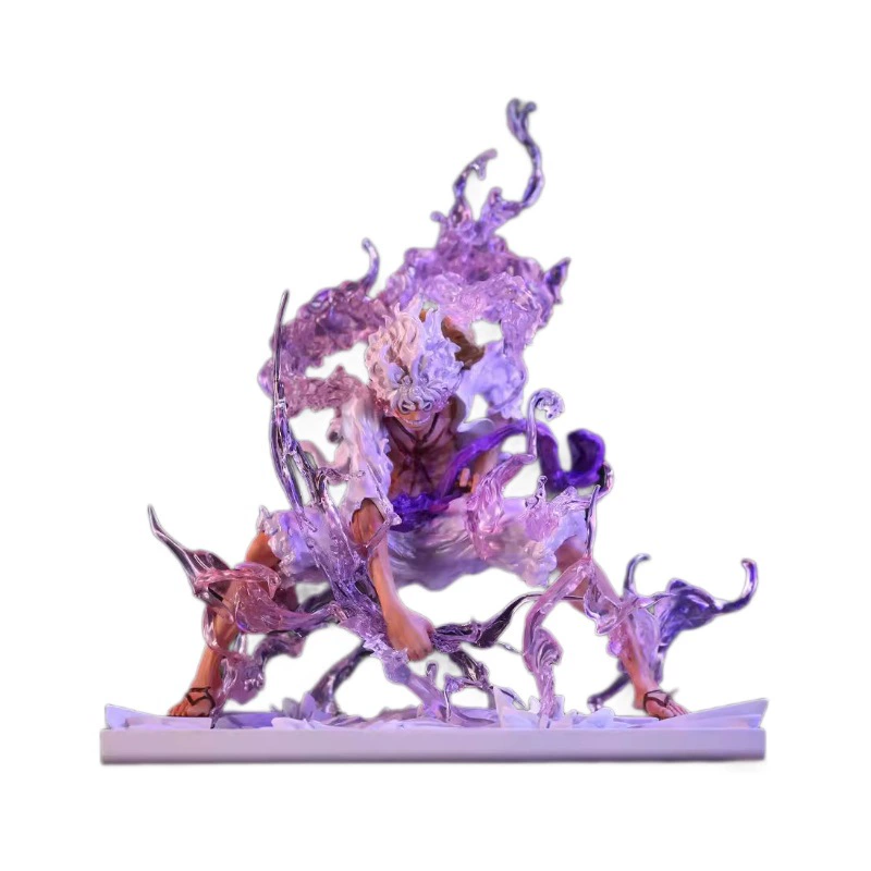 Оптовая продажа фигурок Акхихабара специальные эффекты и крутые украшения Железная занавеса серия персонаж аниме One Piece Ника Луффи