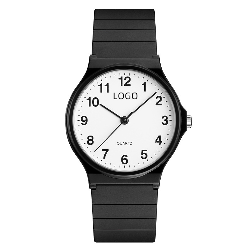 Examen de los estudiantes de reloj personalizado unisex silencioso cuando camina el examen del funcionario público reloj de cuarzo regalo personalizado