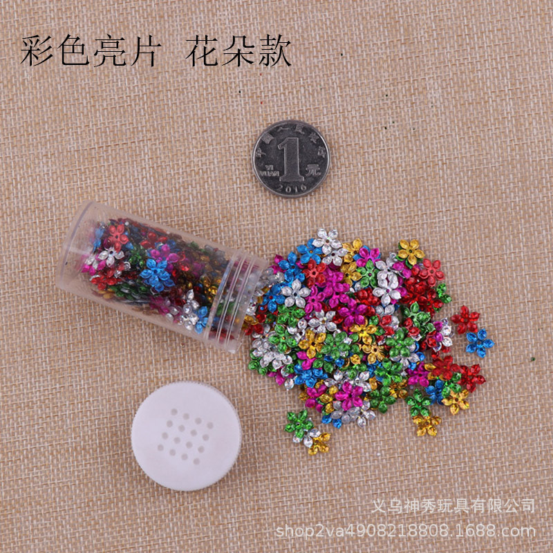 1 hecho a mano DIY accesorios decorativos accesorios de vestir ropa de rendimiento ropa sombrero bolsa flash perlas material joyería flor estrella de cinco puntas