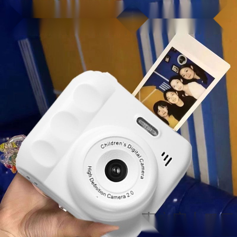 High-Definition Dual-Camera Cute Digital Camera Campus Student Party Polaroid Camera That Can Take Pictures and Transfer Them to Mobile Phones
