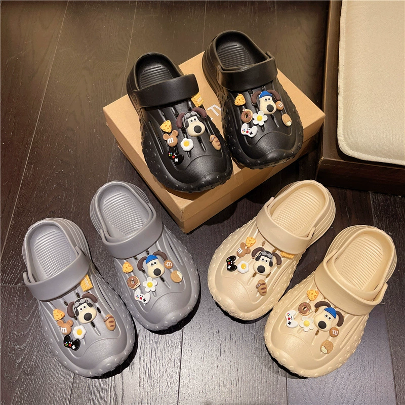 2024 Мультяшная мода мужские тапочки на открытом воздухе