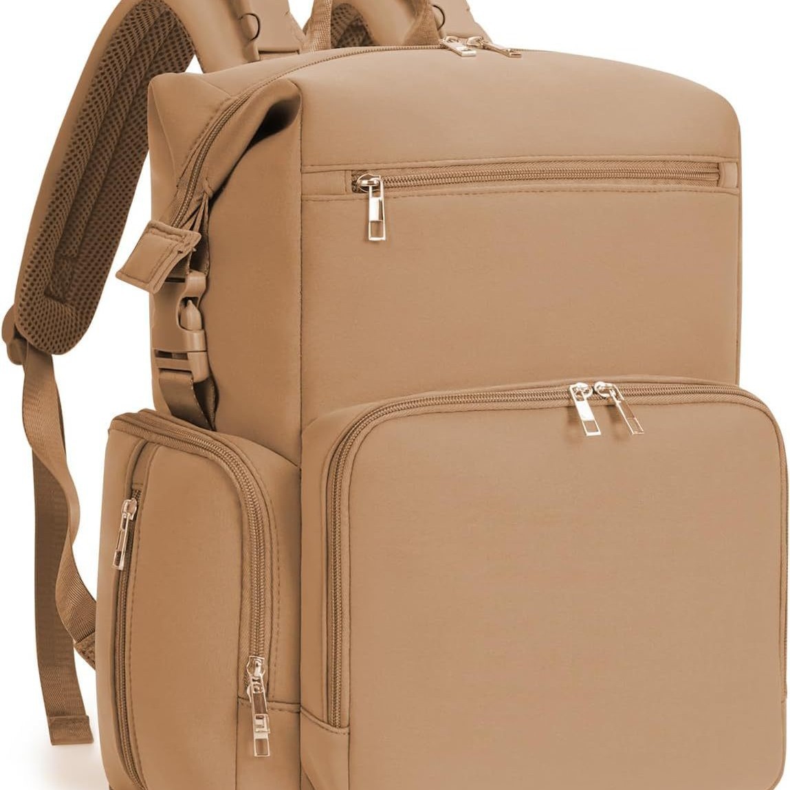 Neoprene Diaper Bag Backpack with Diaper Changing Pad Large Newborn Maternity Bag Travel with Insulated Pocket