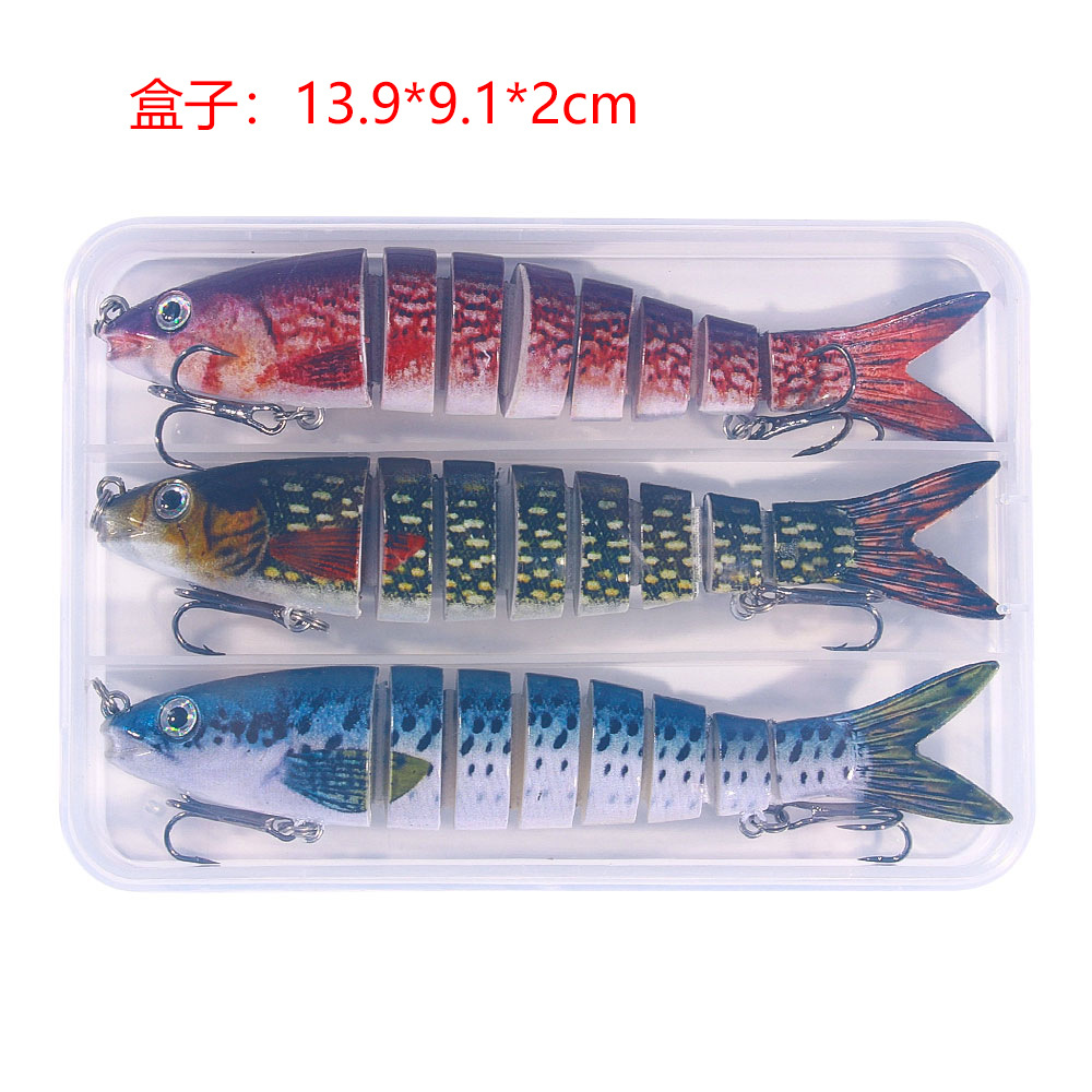 Más de Hengjia pescado falso cebo 18g de cebo embutido 8 sumergido cebo Comercio exterior Venta caliente pesca al por mayor