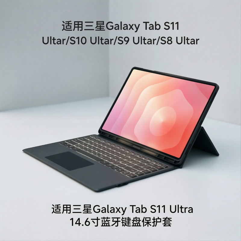 Suitable for Samsung Galaxy Tab S11/S10 Ultra Tablet Keyboard Fe+Bluetooth Keyboard 14.6 Keyboard