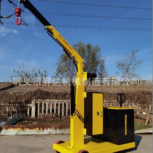 昇达机械车间仓库电动液压移动起重机便携式移动小吊车移动小吊机