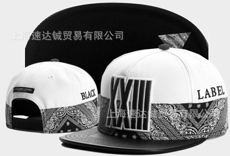 Mayorista comercio exterior sombrero plano sombrero ajuste sombrero sombrero de automóvil sombrero de moda americana sombrero de sol sombrero de sol