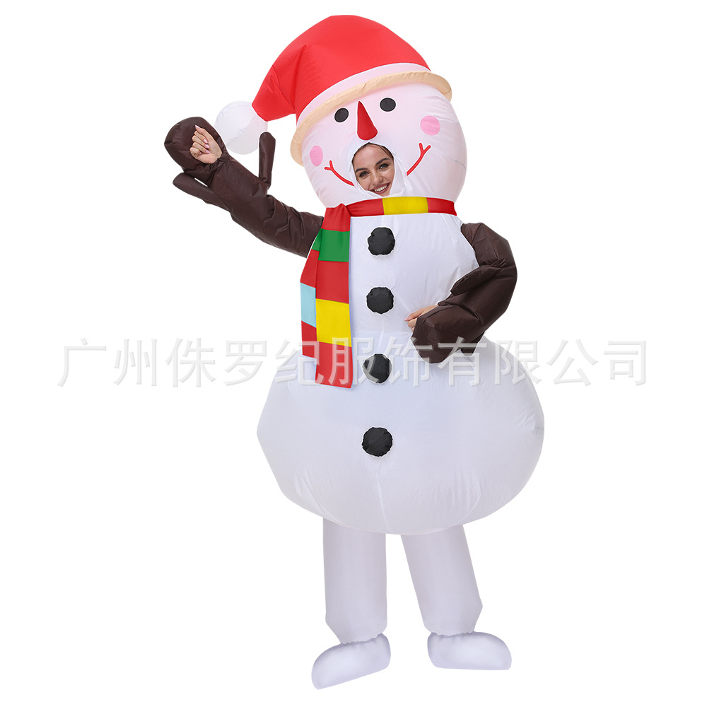 Disfraz inflable para fiesta de Halloween, carnaval, reunión anual, payaso, sumo, ballet