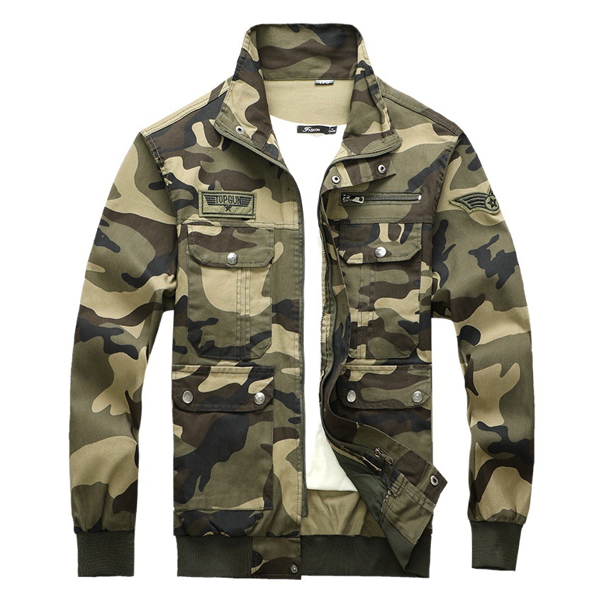 Stretch overol traje de los hombres ropa de camuflaje de algodón ropa de trabajo de las mujeres de primavera y otoño ropa de entrenamiento casual resistente al desgaste de soldadura