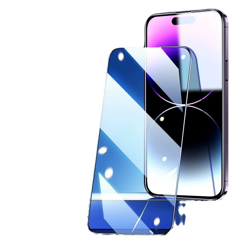 ￥Jinsanding подходит для iPhone15-16 серии, пленка для мобильного телефона высокой четкости, закаленная пленка с защитой от подглядывания, с набором инструментов