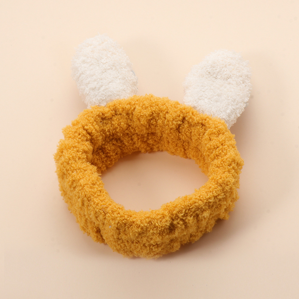 Korean Cute Carrot Rabbit Ears Hairband display picture 2