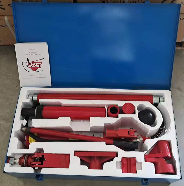 Chapa de metal separada en stock Jack hidráulico herramienta de reparación de chapa de metal 10 cilindros de separación de chapa de metal Top hidráulico manual