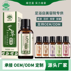 ヨモギエッセンシャルオイル 10 ミリリットル植物ハーブ保湿マッサージオープンバック肩と首コンディショニングなだめるボディマッサージエッセンシャルオイル卸売