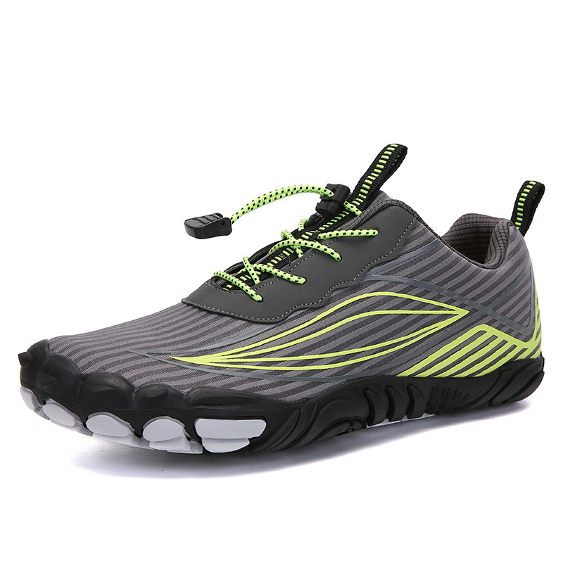 Zapatos de malla de cinco dedos para exteriores, versión deportiva para montañismo, zapatos de senderismo transpirables, zapatos de correr para escalada en roca para hombre, antideslizantes image 18