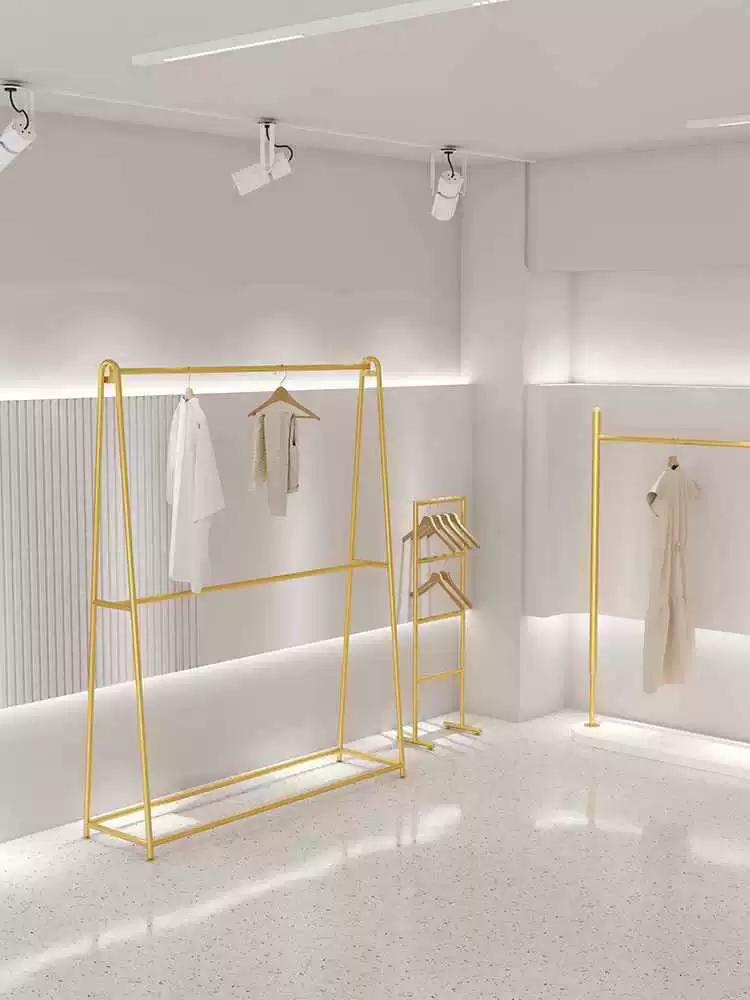 Double-layer wedding dress, stand, hanger, suit
