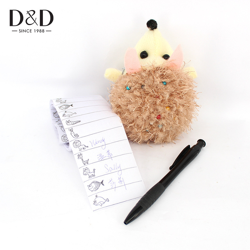 卡通姓名带DIY缝纫手写儿童服装标记贴 居家缝补熨烫宝宝名字布贴