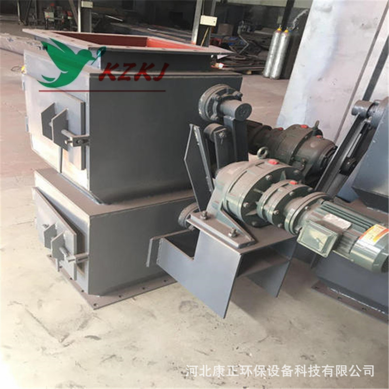 翻板阀单层双层重锤气动电动手动卸料翻板阀800*800翻板阀棒条阀