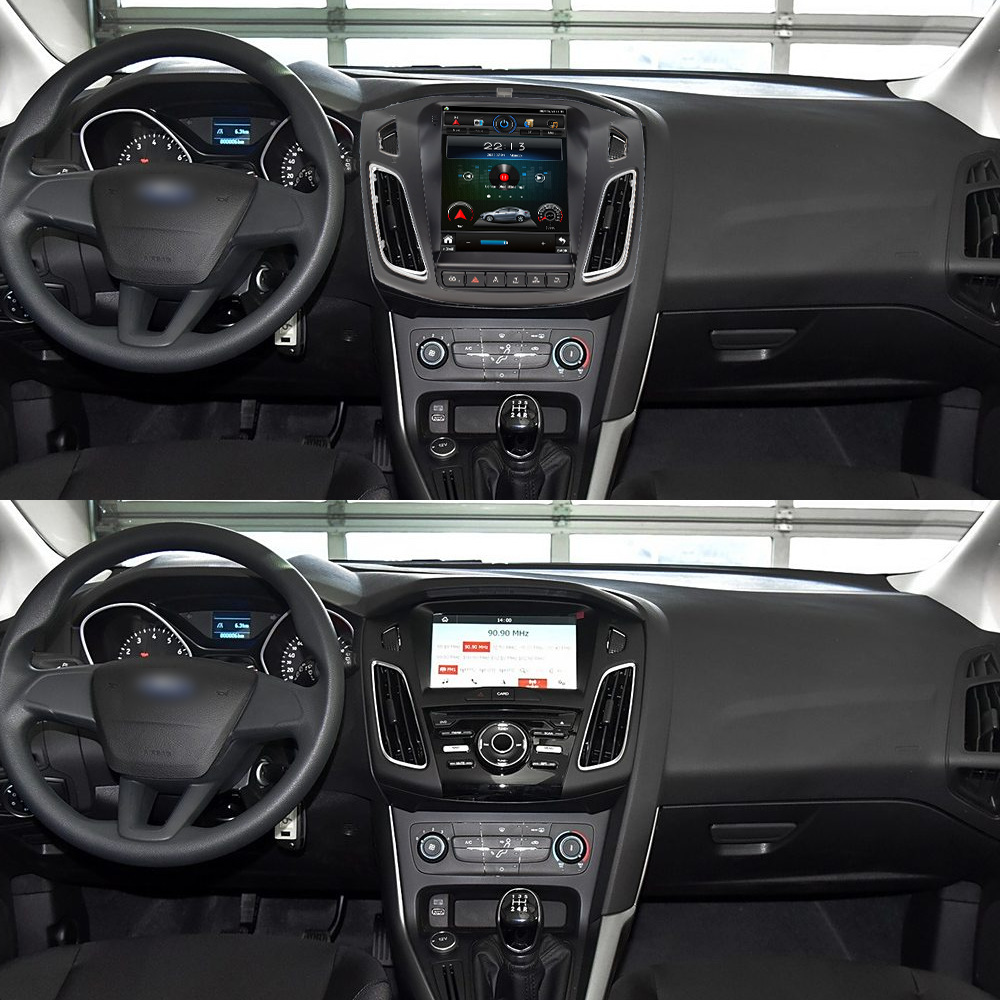 Aplicable a 12 ~ 18 tipos de Ford Focus Android All-in - One de navegación de automóviles de cuatro núcleos / ocho núcleos de motor de automóviles