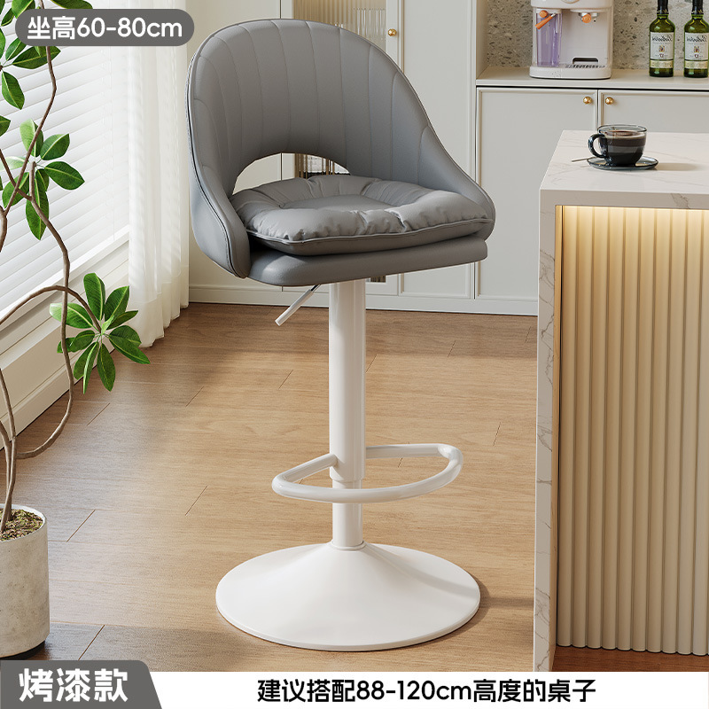 镂空靠背旋转升降酒吧椅高脚吧台椅子收银前台简约家用KTV吧凳子|undefined