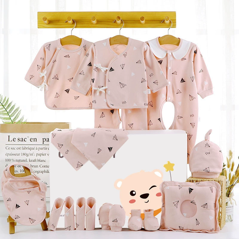 Подарочная коробка Baby Gift Box Set, 18–22 предметов одежда для новорожденных унисекс демисезонная, подарочная коробка со стеклом