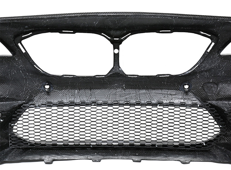 Suitable for BMW F87 M2C dry carbon fiber front bumper, rear bumper body kit, M2 Thunder Edition carbon fiber body kit